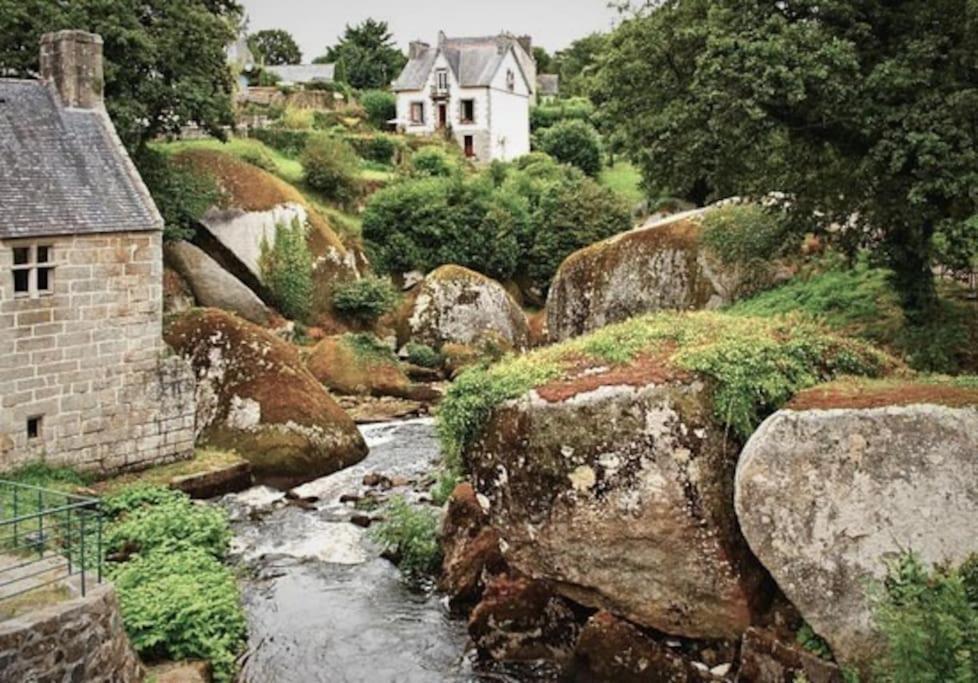 Apartamento Vue Imprenable Sur Le Moulin Du Chaos ! Huelgoat Exterior foto